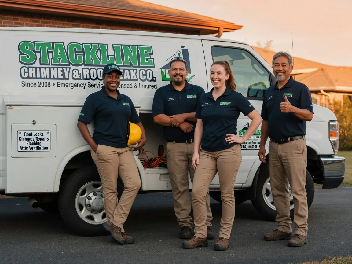 Chimney flashing repair company in Travelers Rest, SC